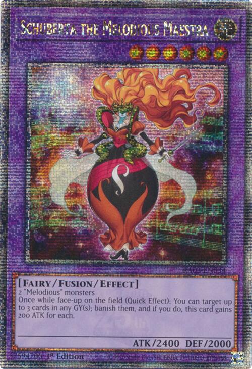 Schuberta the Melodious Maestra (Quarter Century Secret Rare) [RA03-EN034] Quarter Century Secret Rare | Gear Gaming Bentonville