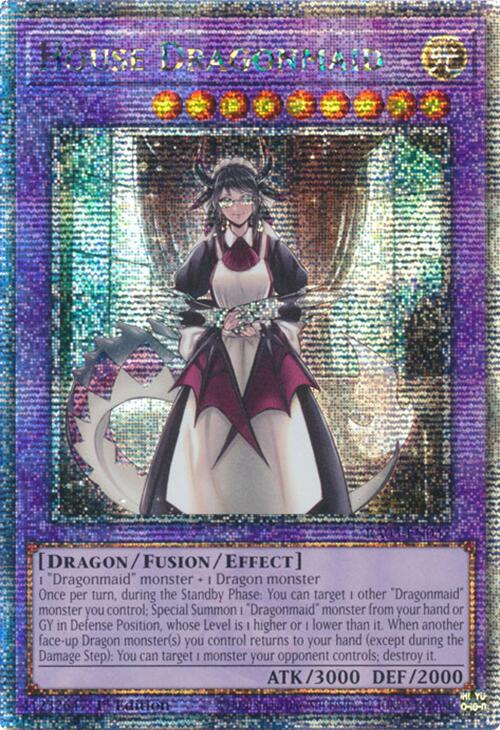House Dragonmaid (Quarter Century Secret Rare) [RA03-EN037] Quarter Century Secret Rare | Gear Gaming Bentonville