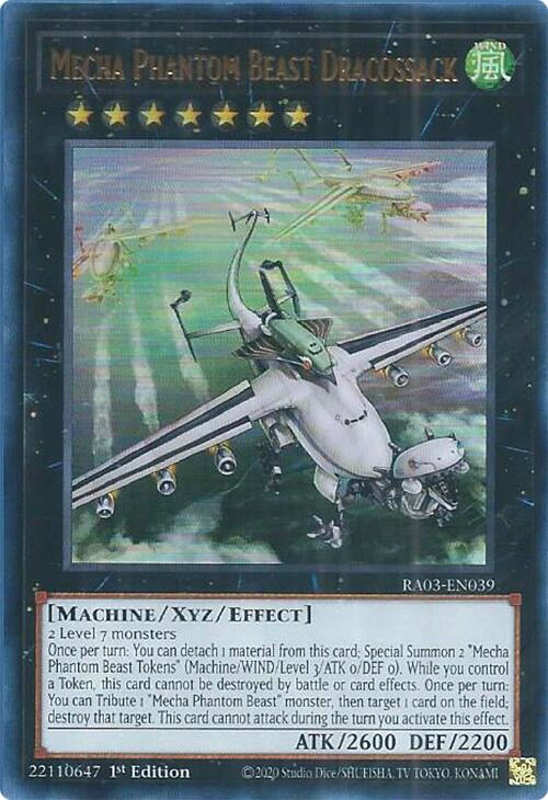 Mecha Phantom Beast Dracossack (UR) [RA03-EN039] Ultra Rare | Gear Gaming Bentonville
