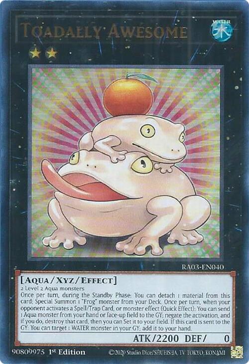 Toadally Awesome (UR) [RA03-EN040] Ultra Rare | Gear Gaming Bentonville