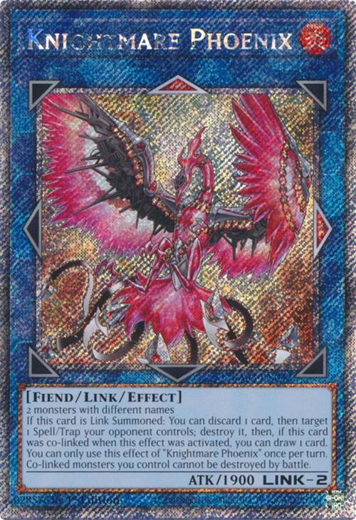 Knightmare Phoenix (Platinum Secret Rare) [RA03-EN042] Platinum Secret Rare | Gear Gaming Bentonville