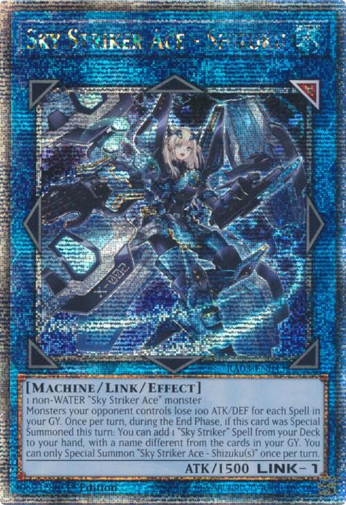 Sky Striker Ace - Shizuku (Quarter Century Secret Rare) [RA03-EN043] Quarter Century Secret Rare | Gear Gaming Bentonville