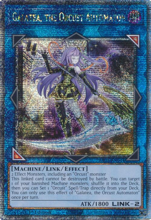 Galatea, the Orcust Automaton (Quarter Century Secret Rare) [RA03-EN044] Quarter Century Secret Rare | Gear Gaming Bentonville