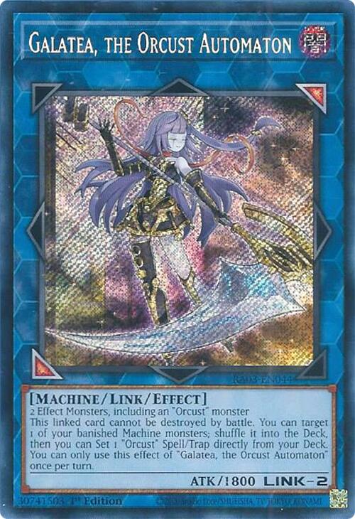 Galatea, the Orcust Automaton (Secret Rare) [RA03-EN044] Secret Rare | Gear Gaming Bentonville