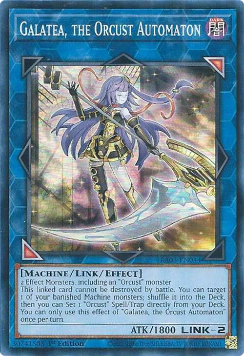 Galatea, the Orcust Automaton [RA03-EN044] Super Rare | Gear Gaming Bentonville