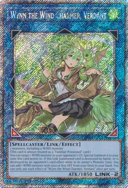 Wynn the Wind Charmer, Verdant (Platinum Secret Rare) [RA03-EN045] Platinum Secret Rare | Gear Gaming Bentonville