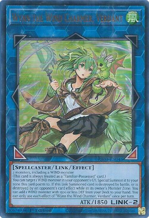 Wynn the Wind Charmer, Verdant (UR) [RA03-EN045] Ultra Rare | Gear Gaming Bentonville