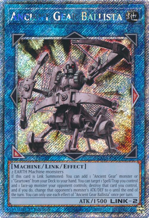 Ancient Gear Ballista (Platinum Secret Rare) [RA03-EN046] Platinum Secret Rare | Gear Gaming Bentonville