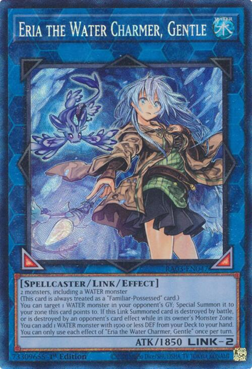Eria the Water Charmer, Gentle (CR) [RA03-EN047] Prismatic Collector's Rare | Gear Gaming Bentonville