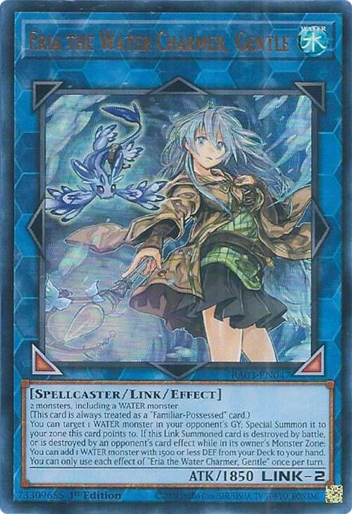 Eria the Water Charmer, Gentle (UR) [RA03-EN047] Ultra Rare | Gear Gaming Bentonville