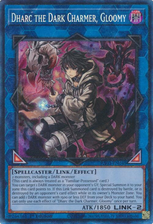 Dharc the Dark Charmer, Gloomy (CR) [RA03-EN048] Prismatic Collector's Rare | Gear Gaming Bentonville