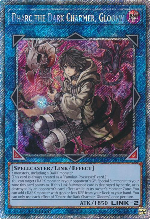 Dharc the Dark Charmer, Gloomy (Platinum Secret Rare) [RA03-EN048] Platinum Secret Rare | Gear Gaming Bentonville