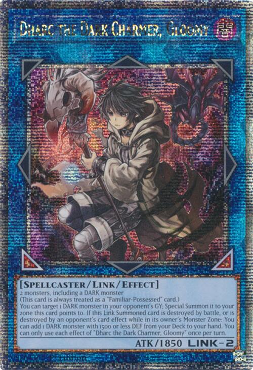 Dharc the Dark Charmer, Gloomy (Quarter Century Secret Rare) [RA03-EN048] Quarter Century Secret Rare | Gear Gaming Bentonville
