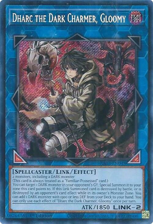 Dharc the Dark Charmer, Gloomy (Secret Rare) [RA03-EN048] Secret Rare | Gear Gaming Bentonville