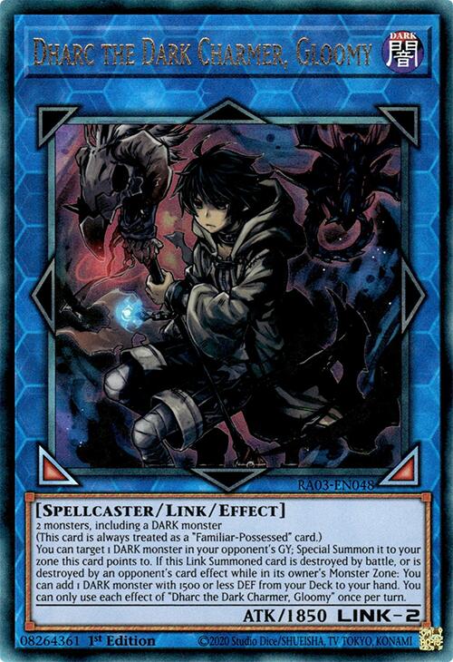 Dharc the Dark Charmer, Gloomy (UTR) [RA03-EN048] Prismatic Ultimate Rare | Gear Gaming Bentonville