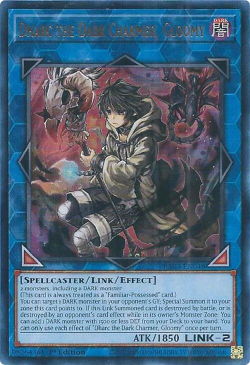 Dharc the Dark Charmer, Gloomy (UR) [RA03-EN048] Ultra Rare | Gear Gaming Bentonville