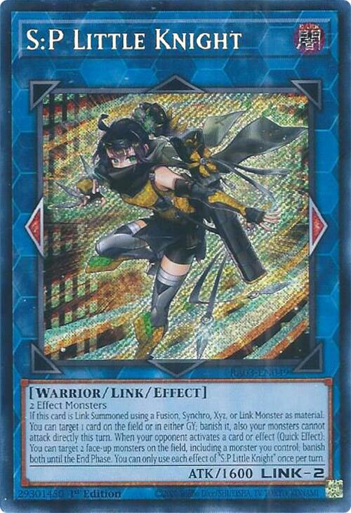 S:P Little Knight (Secret Rare) [RA03-EN049] Secret Rare | Gear Gaming Bentonville