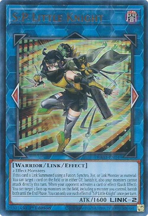S:P Little Knight (UR) [RA03-EN049] Ultra Rare | Gear Gaming Bentonville