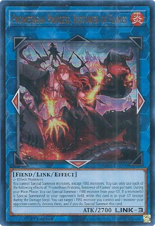 Promethean Princess, Bestower of Flames (UR) [RA03-EN050] Ultra Rare | Gear Gaming Bentonville