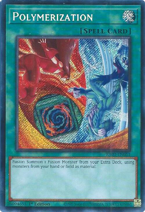 Polymerization (Secret Rare) [RA03-EN051] Secret Rare | Gear Gaming Bentonville
