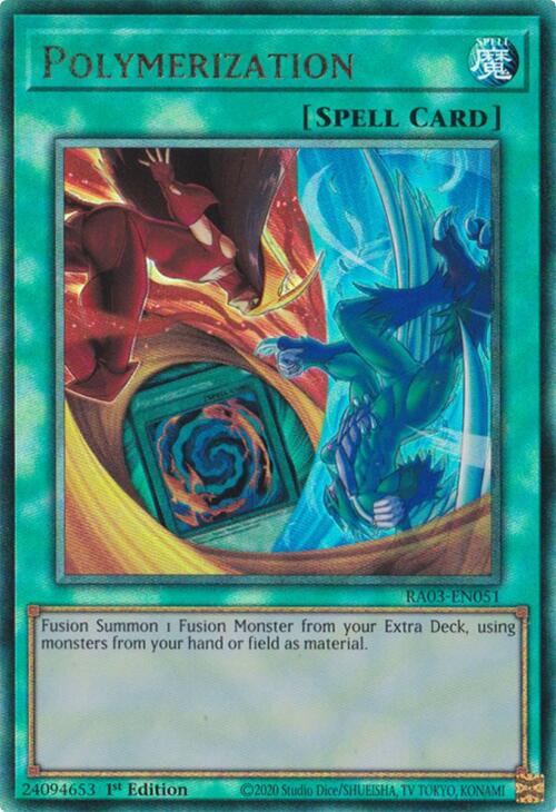 Polymerization (UTR) [RA03-EN051] Prismatic Ultimate Rare | Gear Gaming Bentonville