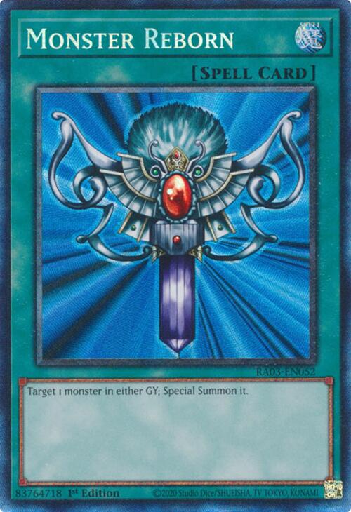 Monster Reborn (CR) [RA03-EN052] Prismatic Collector's Rare | Gear Gaming Bentonville