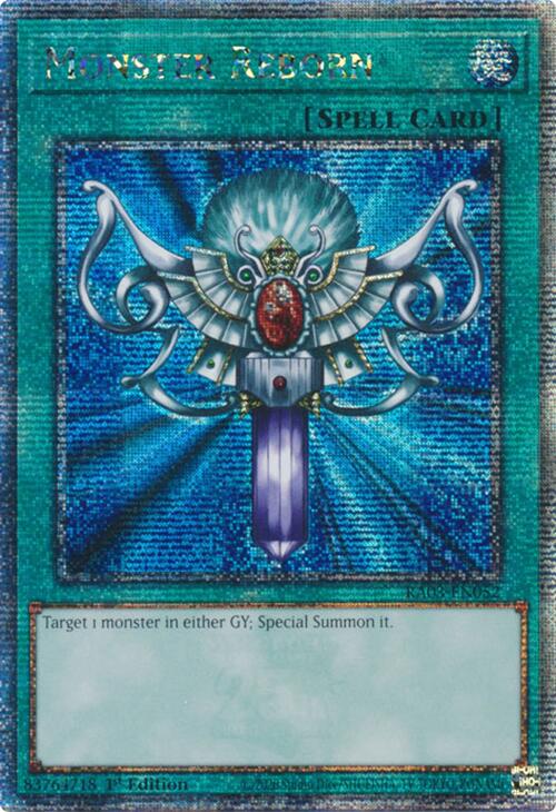 Monster Reborn (Quarter Century Secret Rare) [RA03-EN052] Quarter Century Secret Rare | Gear Gaming Bentonville