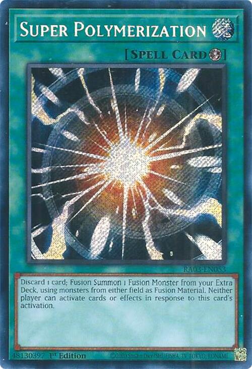 Super Polymerization (Secret Rare) [RA03-EN053] Secret Rare | Gear Gaming Bentonville