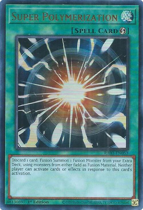 Super Polymerization (UR) [RA03-EN053] Ultra Rare | Gear Gaming Bentonville