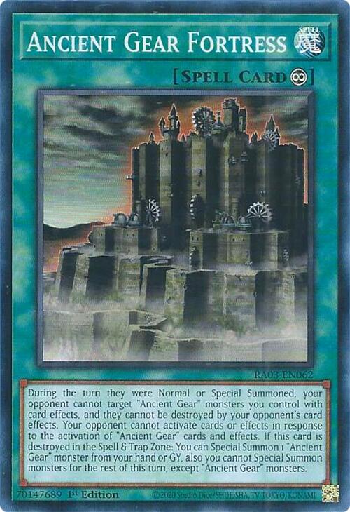 Ancient Gear Fortress [RA03-EN062] Super Rare | Gear Gaming Bentonville