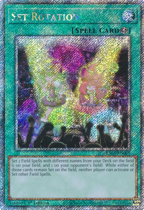 Set Rotation (Platinum Secret Rare) [RA03-EN065] Platinum Secret Rare | Gear Gaming Bentonville