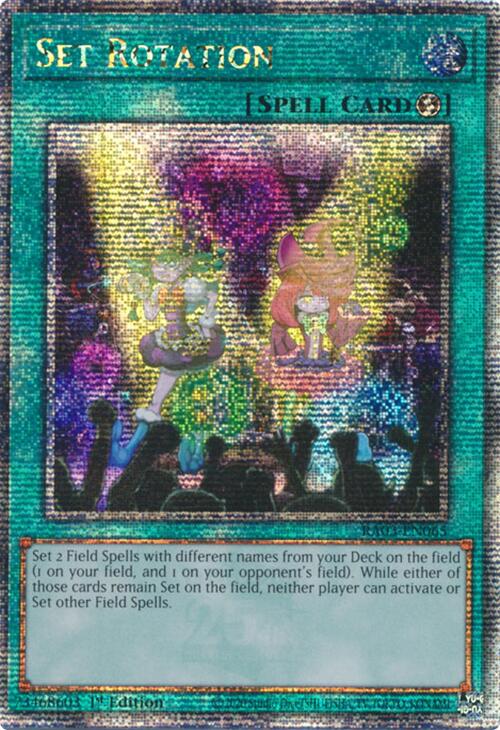 Set Rotation (Quarter Century Secret Rare) [RA03-EN065] Quarter Century Secret Rare | Gear Gaming Bentonville