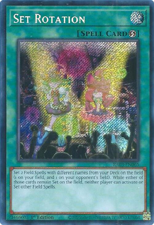 Set Rotation (Secret Rare) [RA03-EN065] Secret Rare | Gear Gaming Bentonville