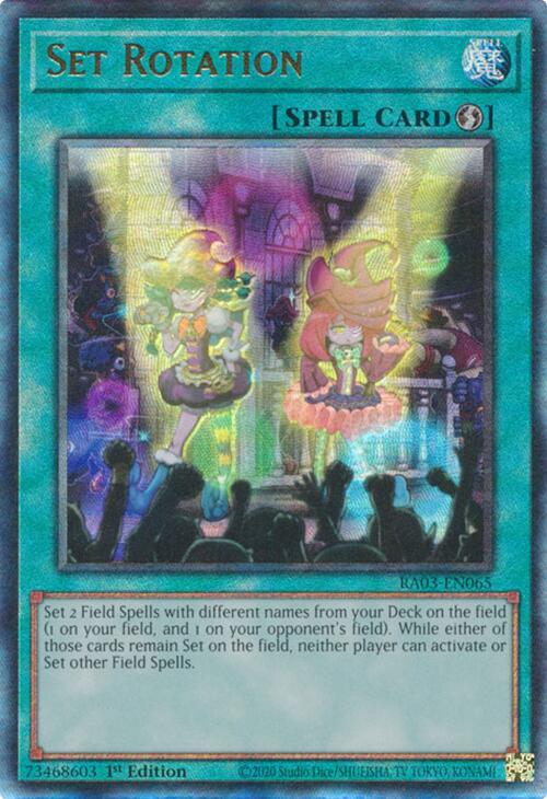 Set Rotation (UTR) [RA03-EN065] Prismatic Ultimate Rare | Gear Gaming Bentonville