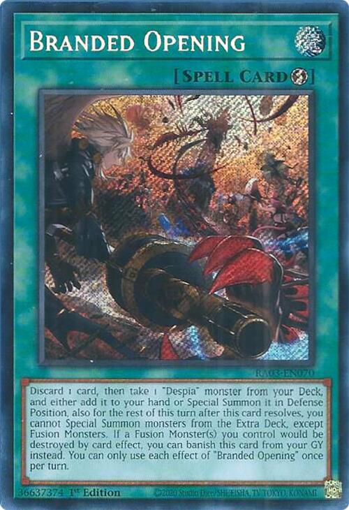 Branded Opening (Secret Rare) [RA03-EN070] Secret Rare | Gear Gaming Bentonville