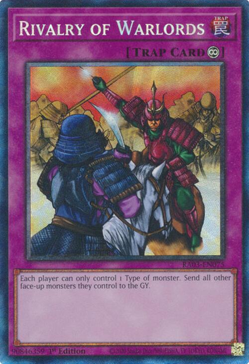 Rivalry of Warlords (CR) [RA03-EN075] Prismatic Collector's Rare | Gear Gaming Bentonville