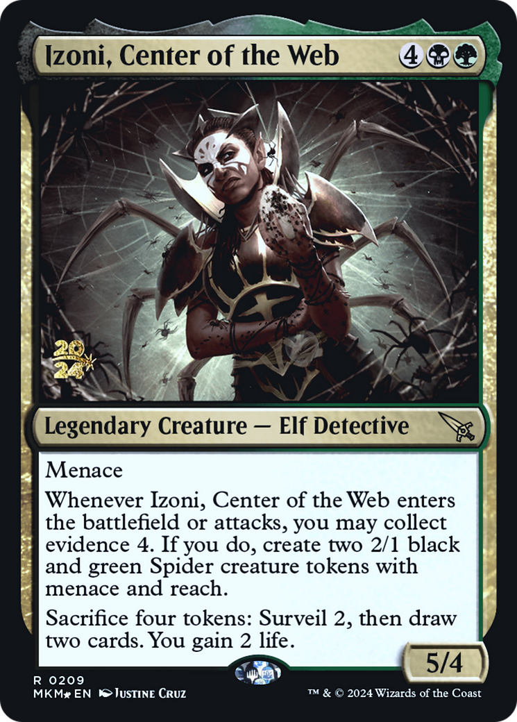 Izoni, Center of the Web [Murders at Karlov Manor Prerelease Promos] | Gear Gaming Bentonville