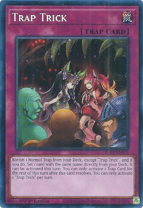 Trap Trick (Secret Rare) [RA03-EN078] Secret Rare | Gear Gaming Bentonville