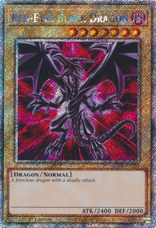 Red-Eyes Black Dragon (Platinum Secret Rare) [RA03-EN081] Platinum Secret Rare | Gear Gaming Bentonville