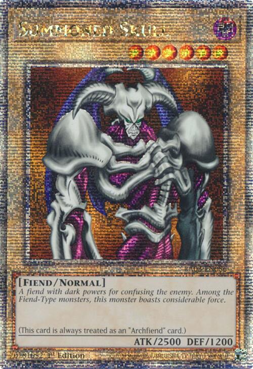 Summoned Skull (Quarter Century Secret Rare) [RA03-EN086] Quarter Century Secret Rare | Gear Gaming Bentonville