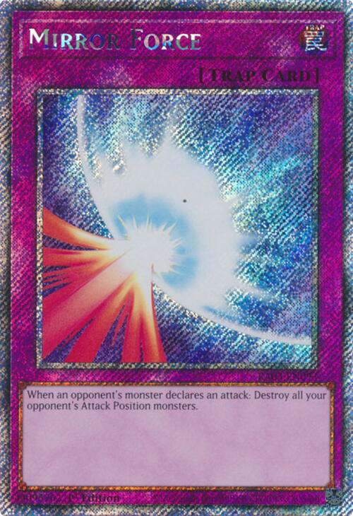 Mirror Force (Platinum Secret Rare) [RA03-EN093] Platinum Secret Rare | Gear Gaming Bentonville