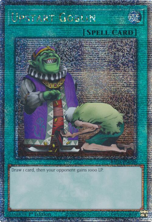 Upstart Goblin (Quarter Century Secret Rare) [RA03-EN096] Quarter Century Secret Rare | Gear Gaming Bentonville