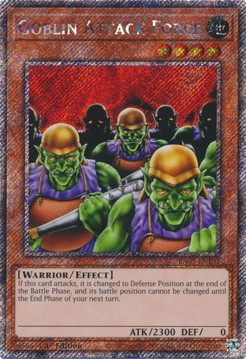Goblin Attack Force (Platinum Secret Rare) [RA03-EN101] Platinum Secret Rare | Gear Gaming Bentonville