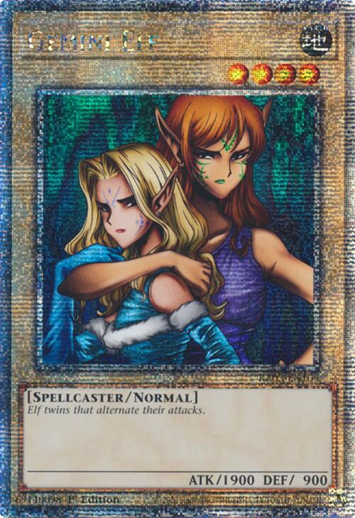 Gemini Elf (Quarter Century Secret Rare) [RA03-EN109] Quarter Century Secret Rare | Gear Gaming Bentonville