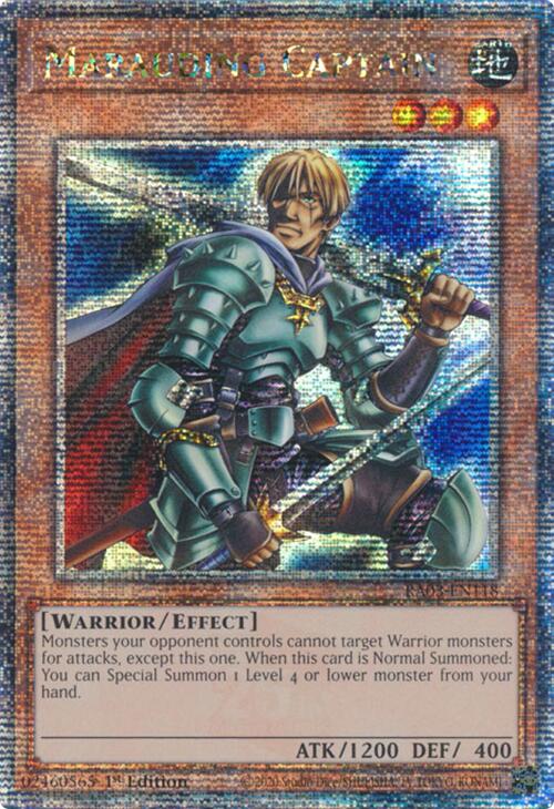 Marauding Captain (Quarter Century Secret Rare) [RA03-EN118] Quarter Century Secret Rare | Gear Gaming Bentonville