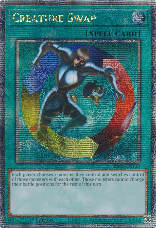 Creature Swap (Quarter Century Secret Rare) [RA03-EN120] Quarter Century Secret Rare | Gear Gaming Bentonville