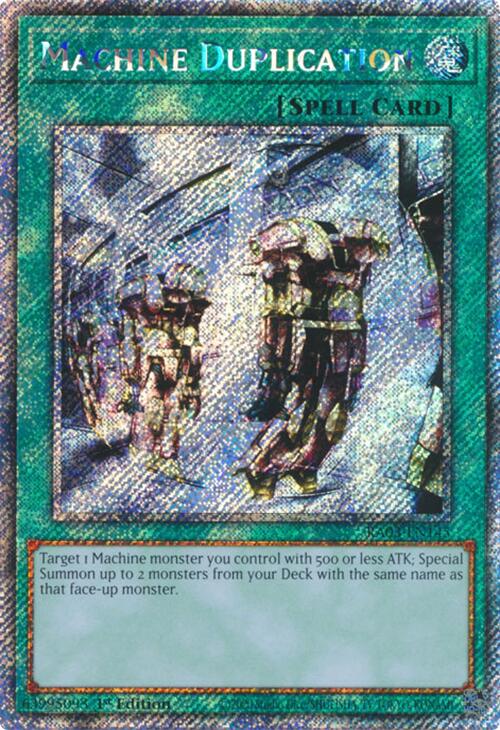 Machine Duplication (Platinum Secret Rare) [RA03-EN145] Platinum Secret Rare | Gear Gaming Bentonville