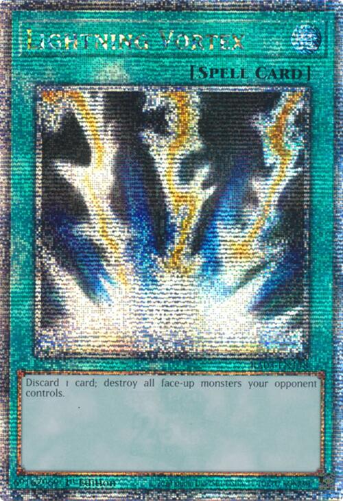 Lightning Vortex (Quarter Century Secret Rare) [RA03-EN148] Quarter Century Secret Rare | Gear Gaming Bentonville