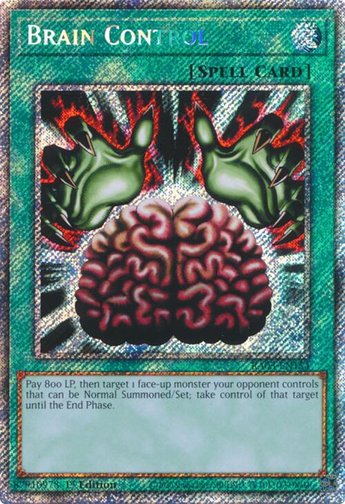 Brain Control (Platinum Secret Rare) [RA03-EN154] Platinum Secret Rare | Gear Gaming Bentonville