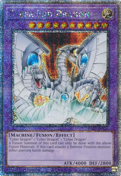 Cyber End Dragon (Quarter Century Secret Rare) [RA03-EN156] Quarter Century Secret Rare | Gear Gaming Bentonville